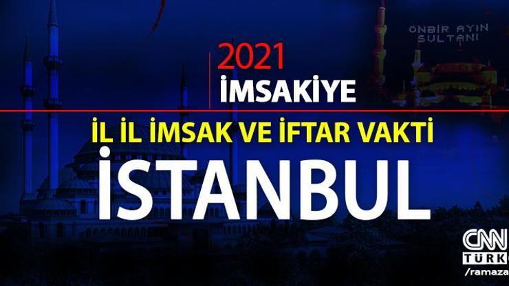 istanbul imsak 2021