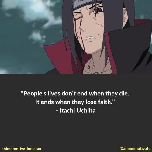 itachi uchiha zitate