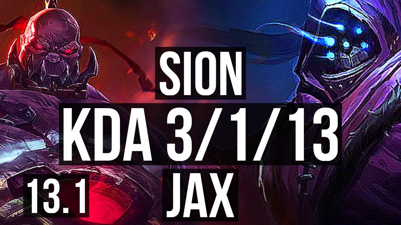 jax vs sion