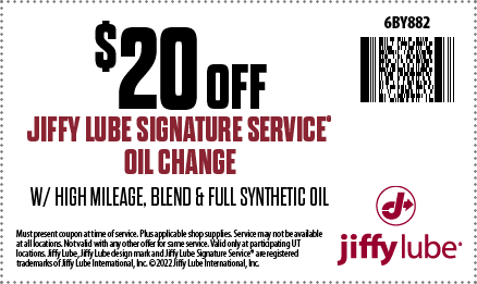 jiffy lube synthetic oil change