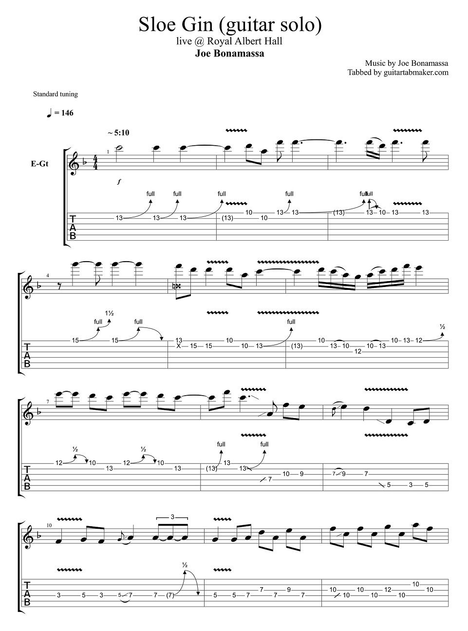 joe bonamassa pdf