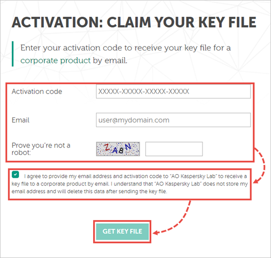 kaspersky trial version activation code