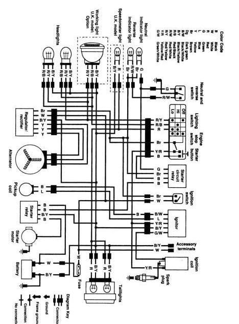 kawasaki bayou 300 wiring diagram