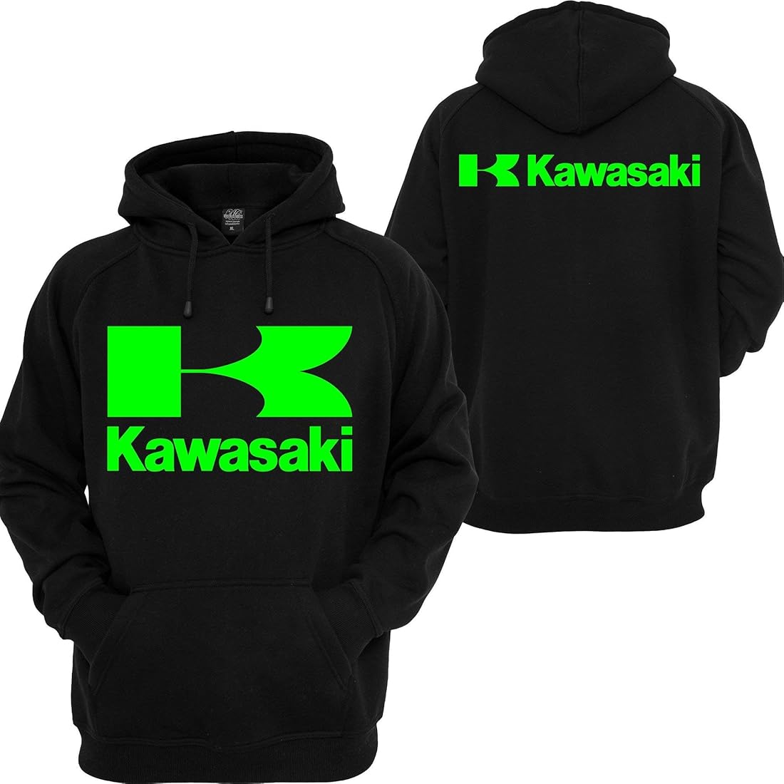 kawasaki hooded sweatshirt