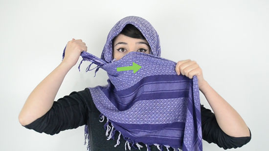 keffiyeh tutorial