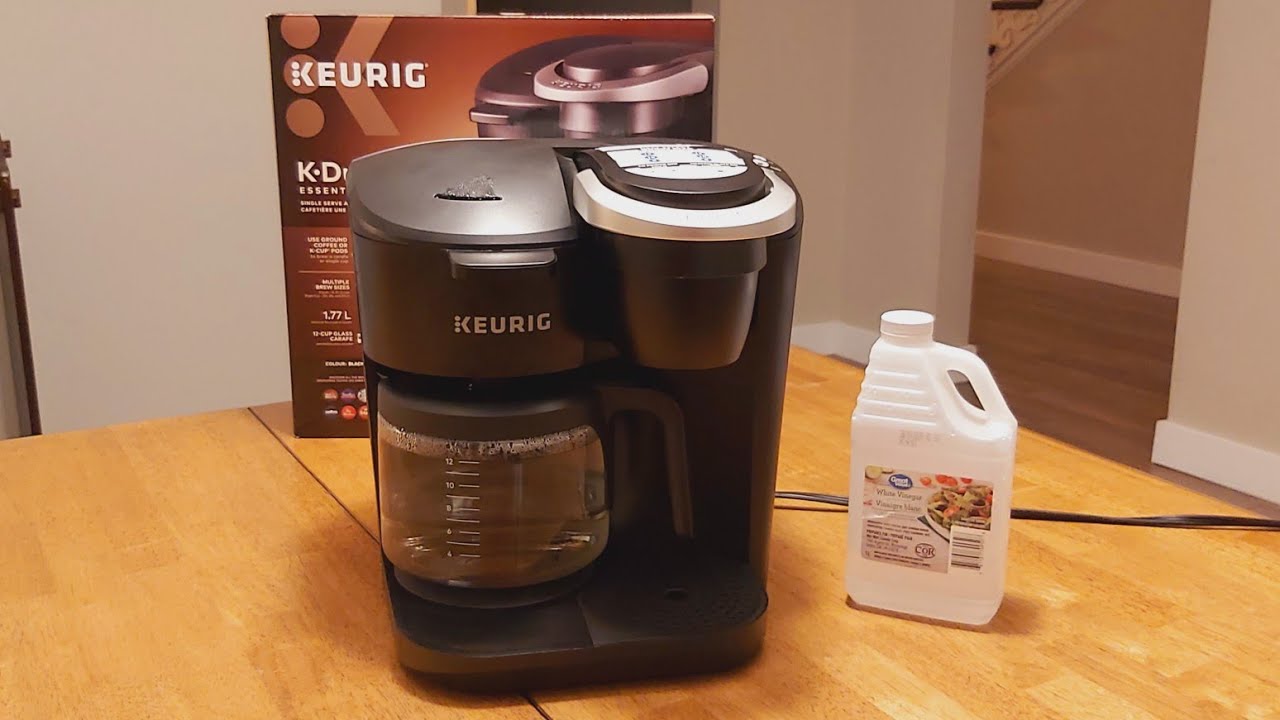 keurig k-duo descale reset