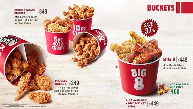 kfc crispy chicken price