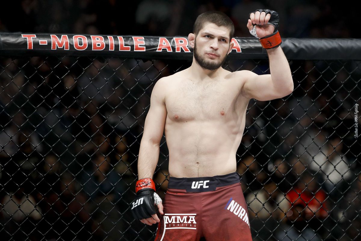 khabib nurmagomedov combats