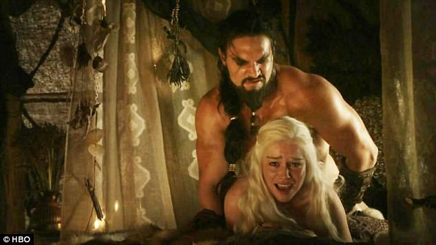 khal drogo sexually assaults his wife