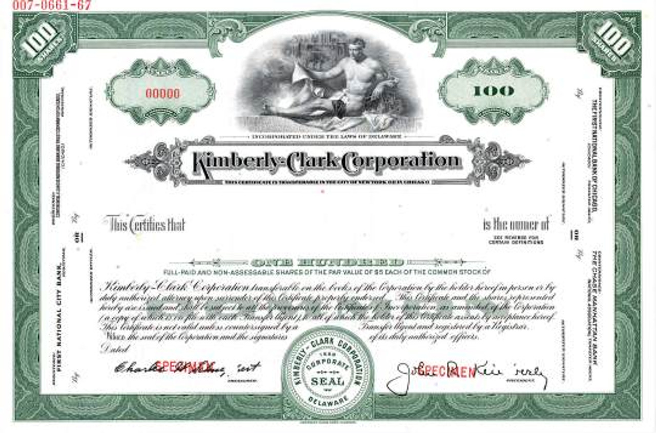 kimberly-clark corp stock