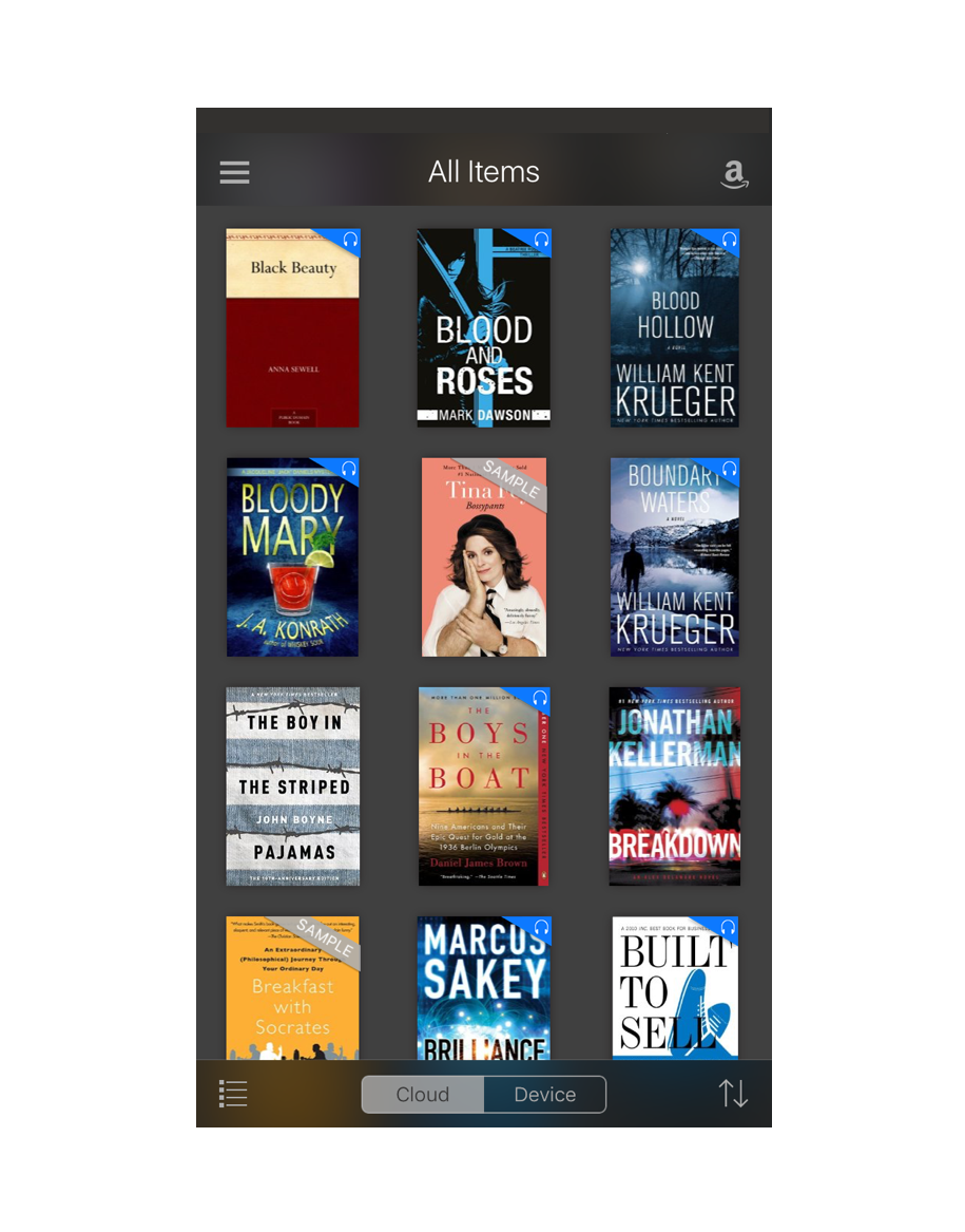 kindle audible