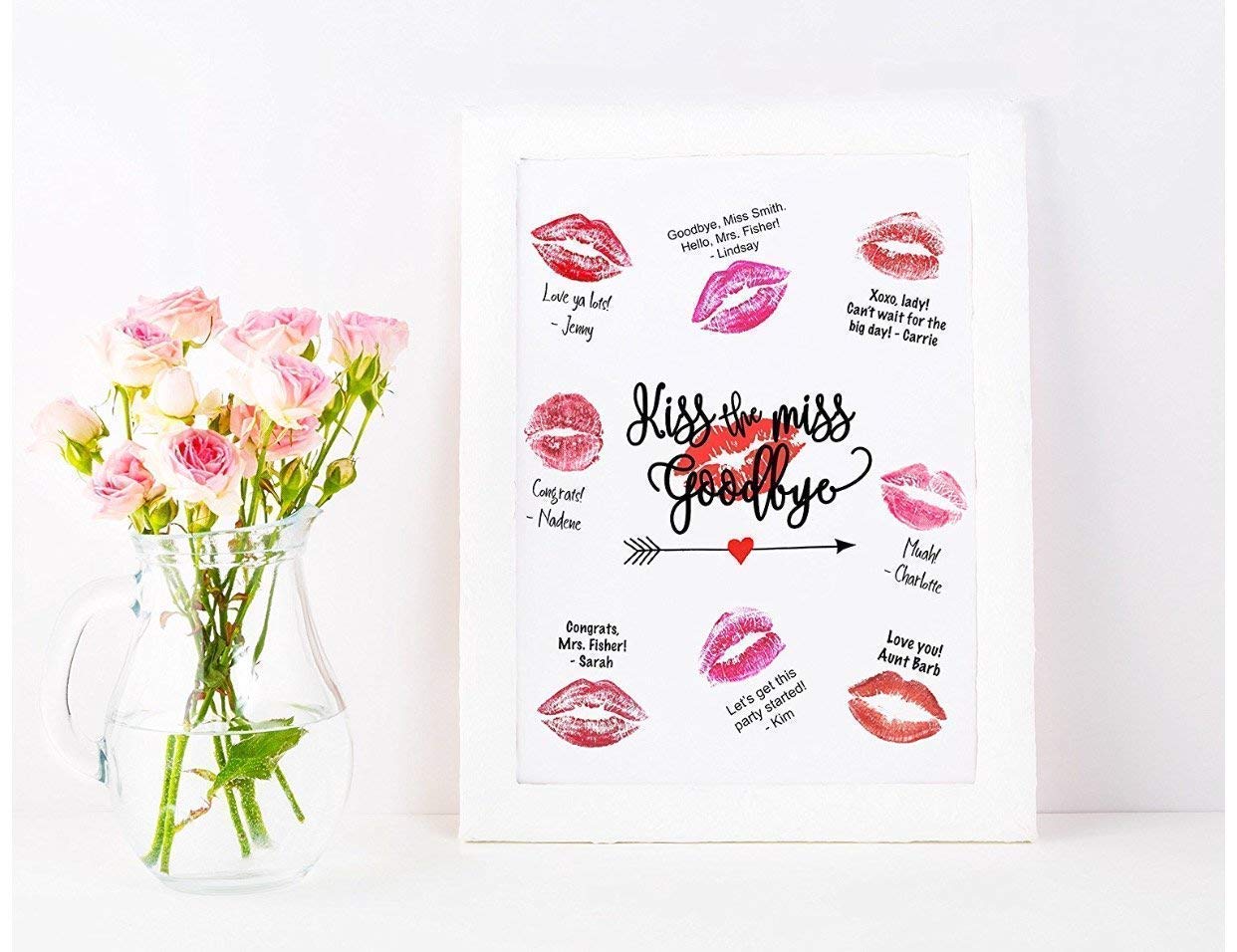 kiss the miss goodbye frame