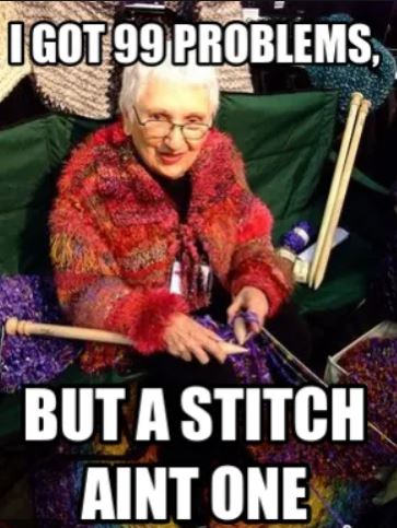 knit meme