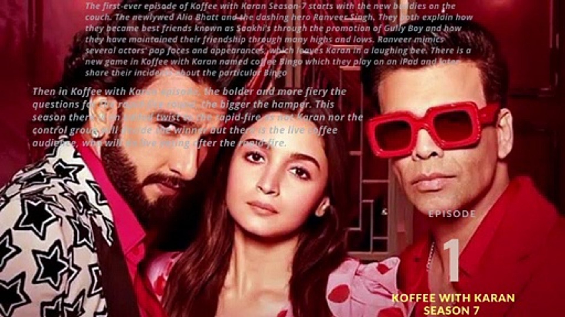 koffee with karan season 7 dailymotion