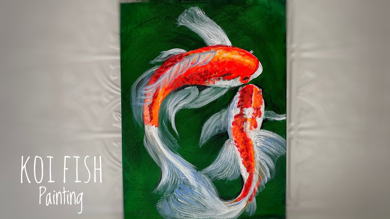 koi fish painting