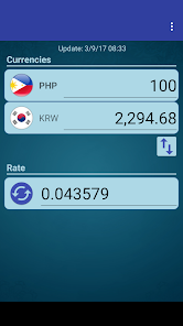 krw to philippine peso