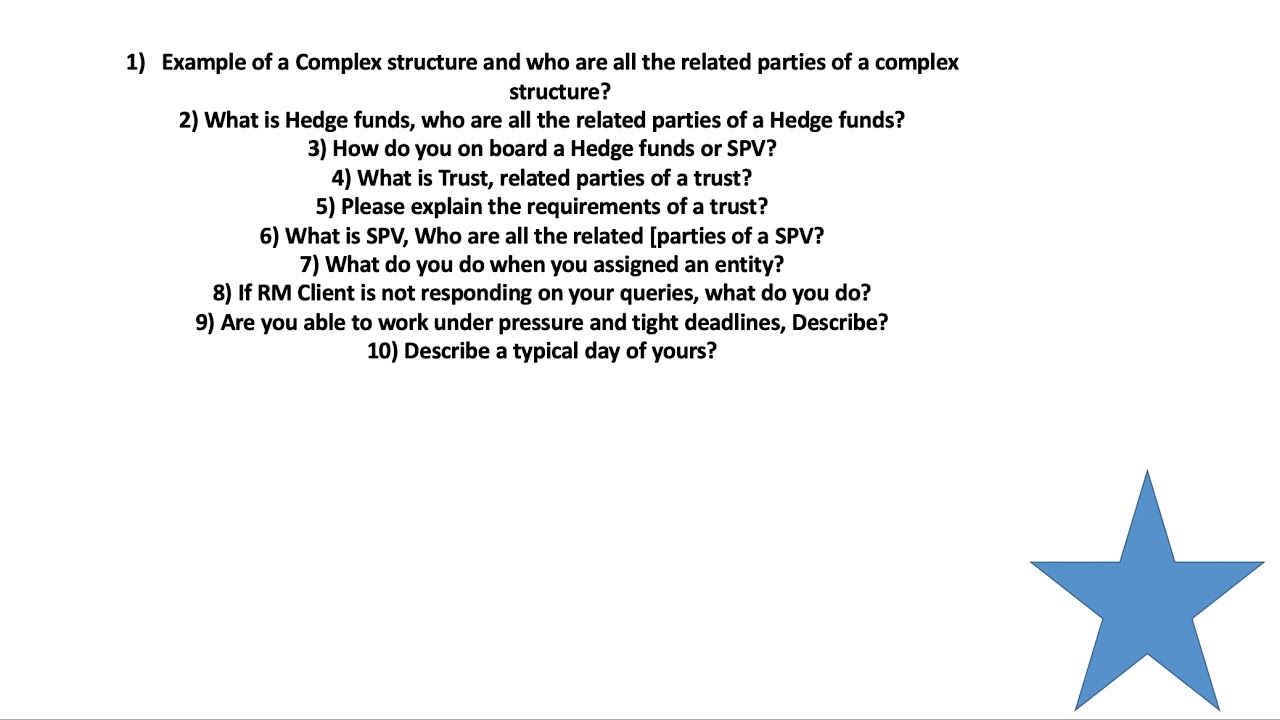 kyc analyst interview questions