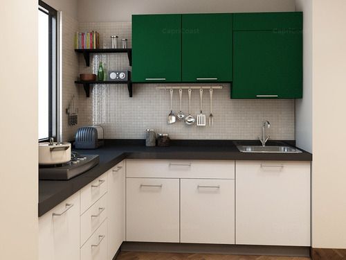 l shaped modular kitchen price