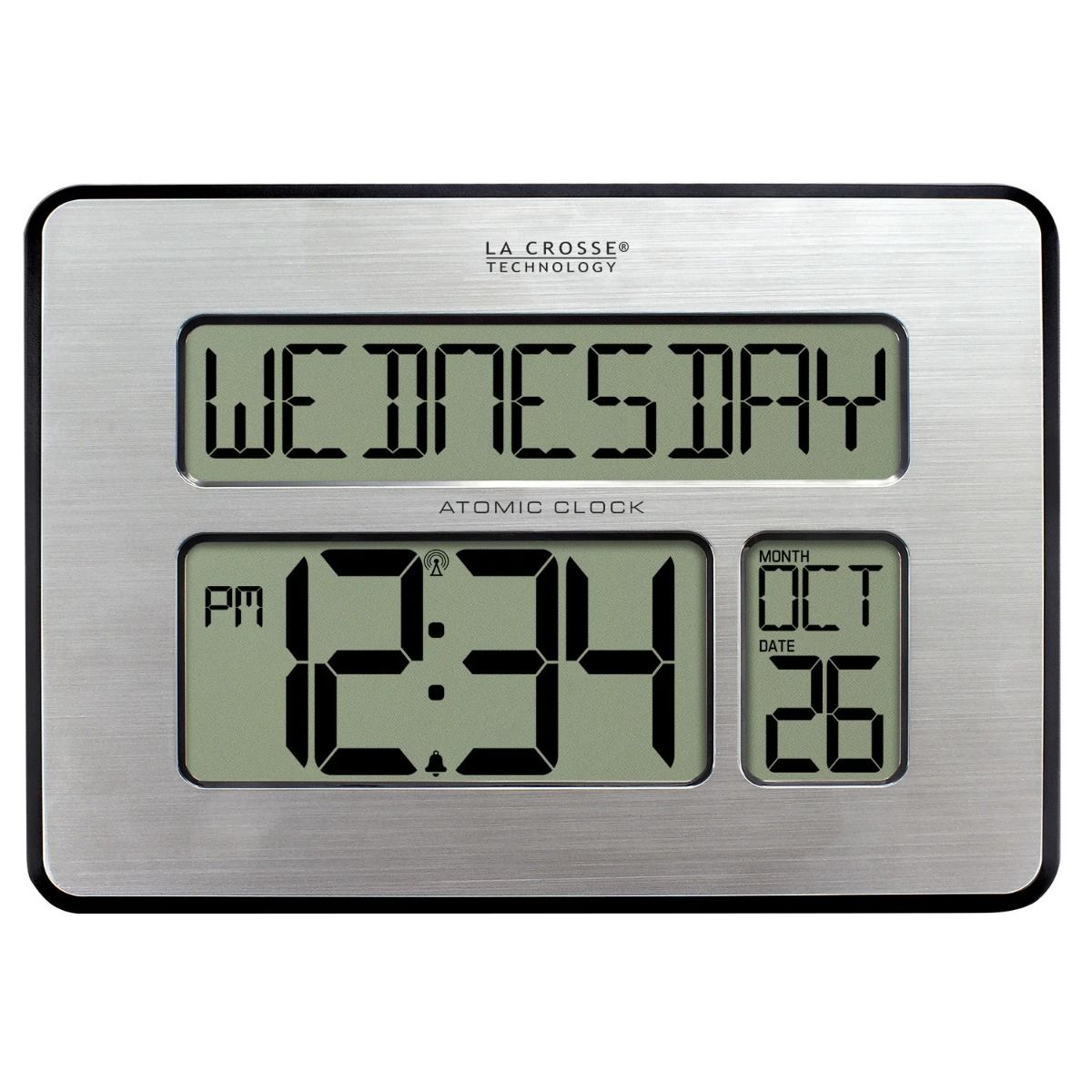 la crosse digital atomic wall clock