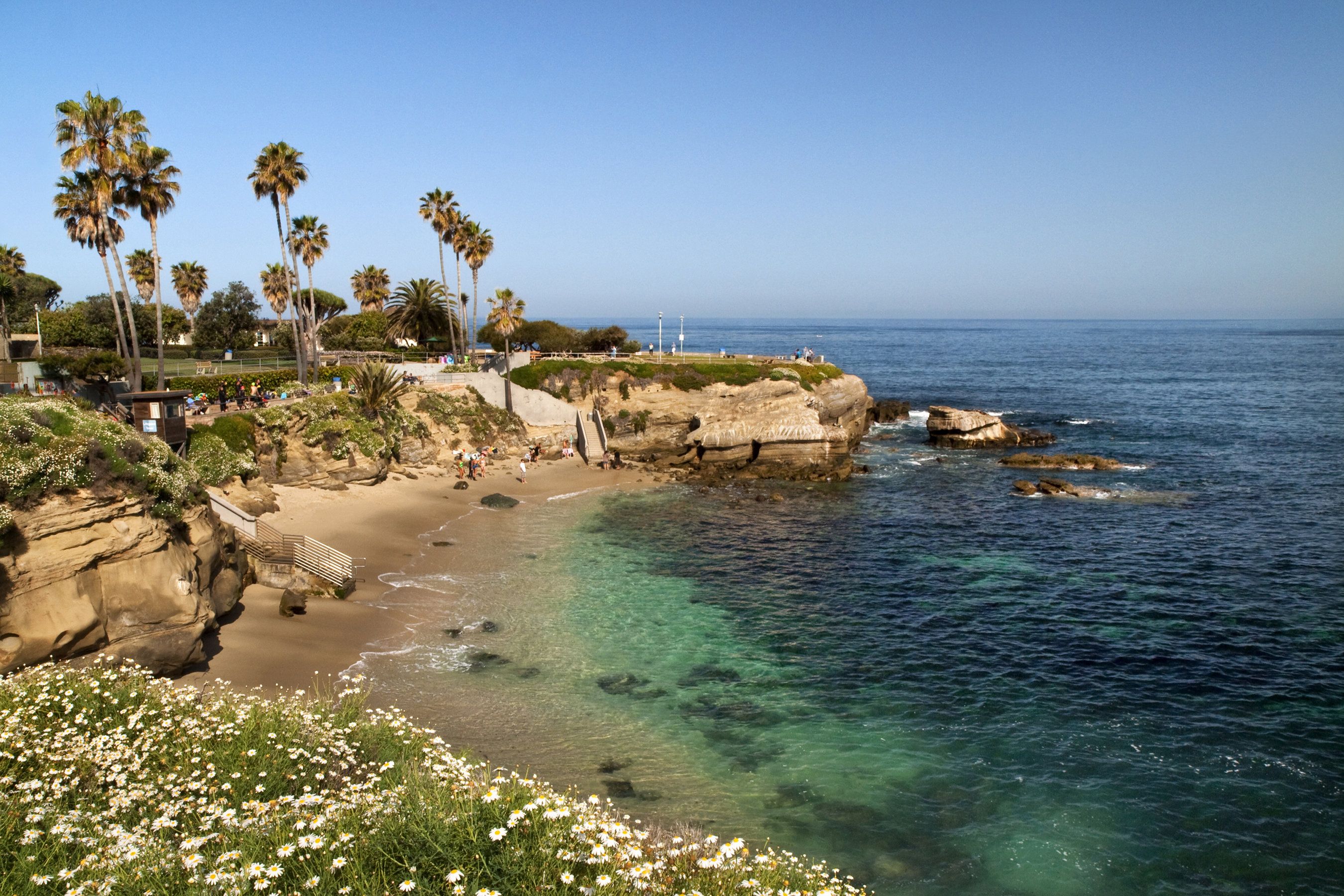 la jolla water temperature by month