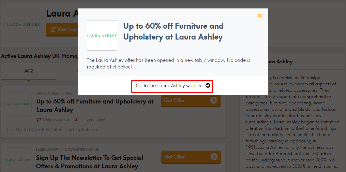 laura ashley discount voucher