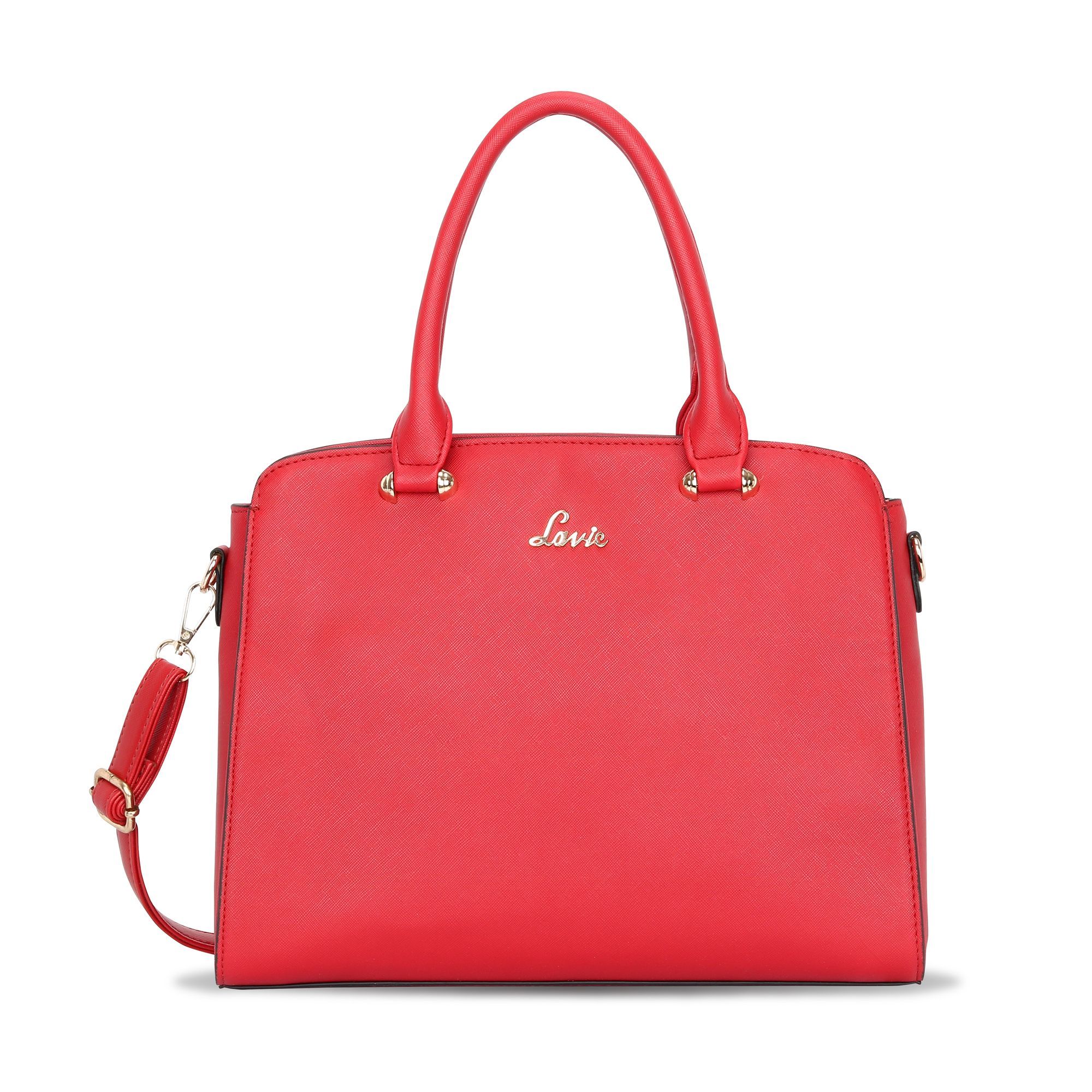 lavie red handbag