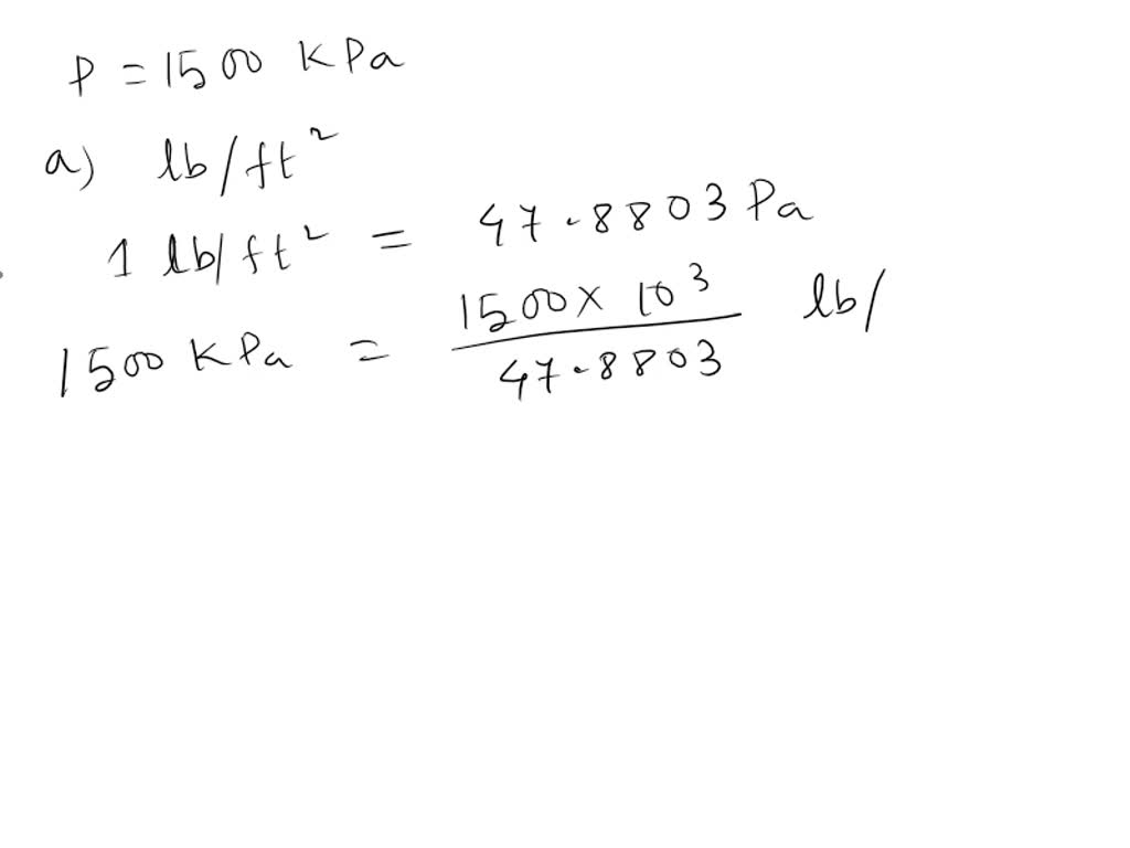 lbf/ft2 to psi