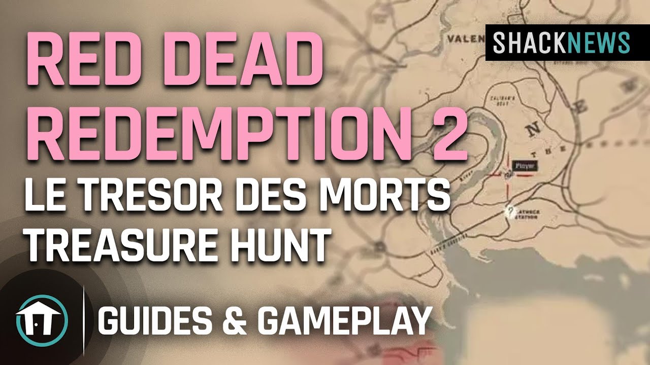 le tresor des morts treasure map