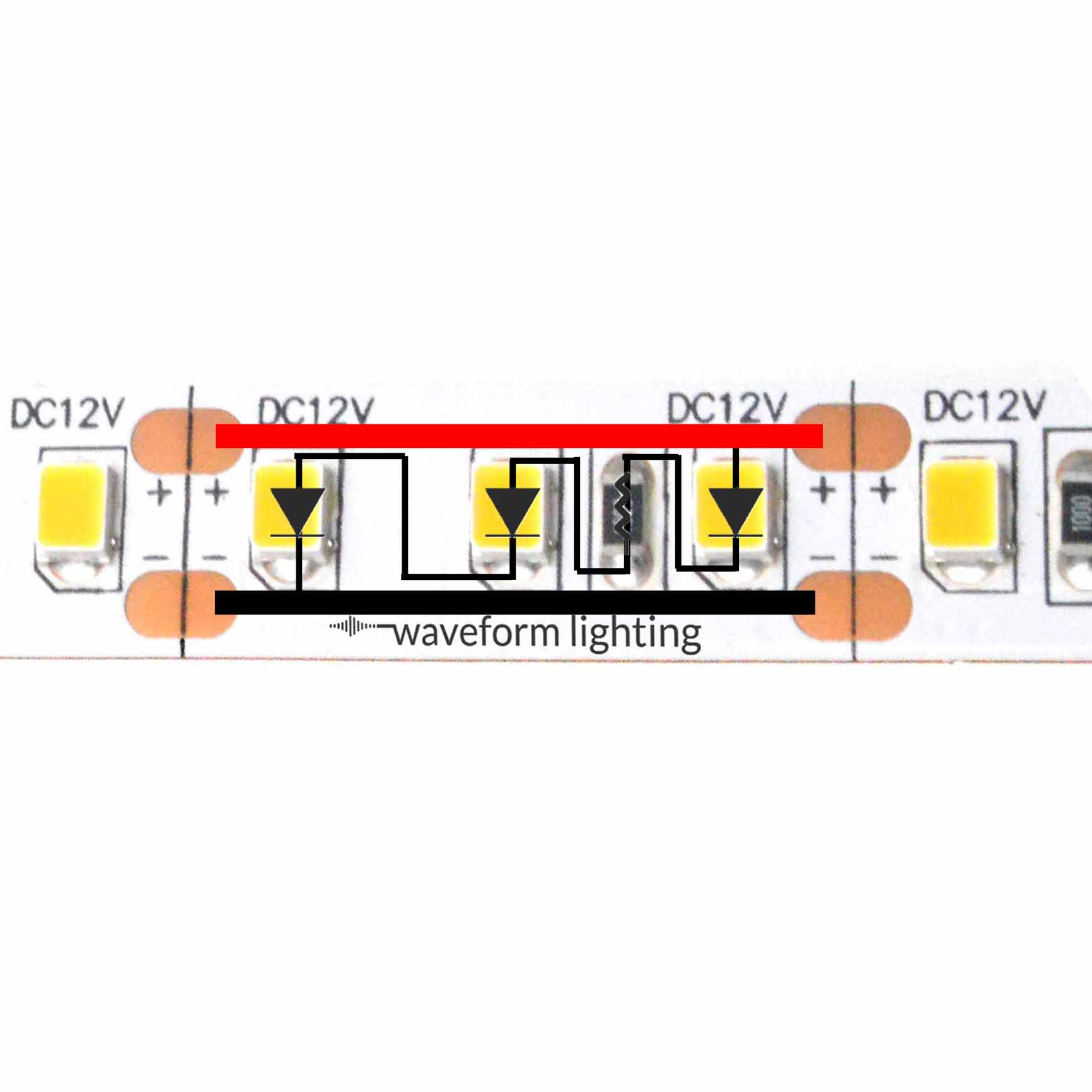 led strip light circuit diagram