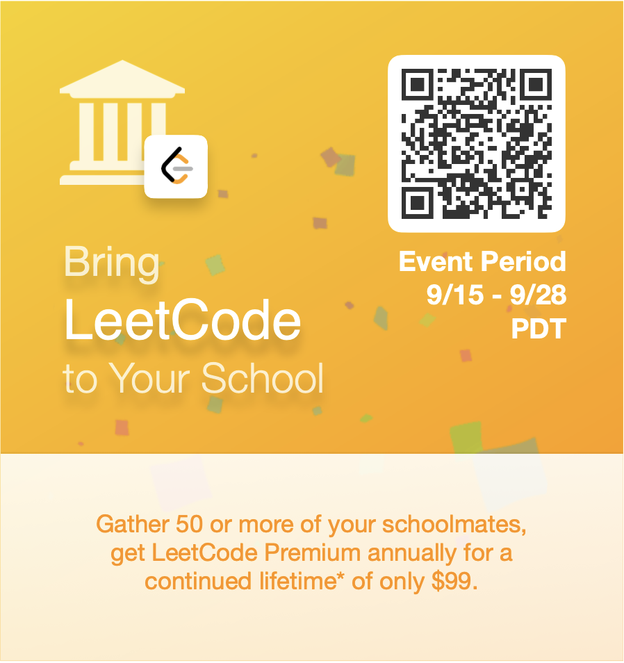 leetcode premium student discount