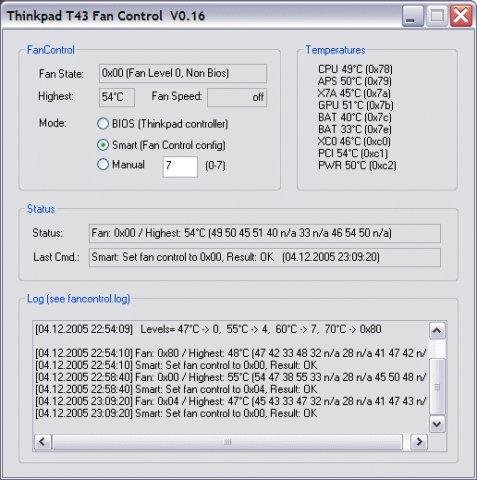 lenovo fan control