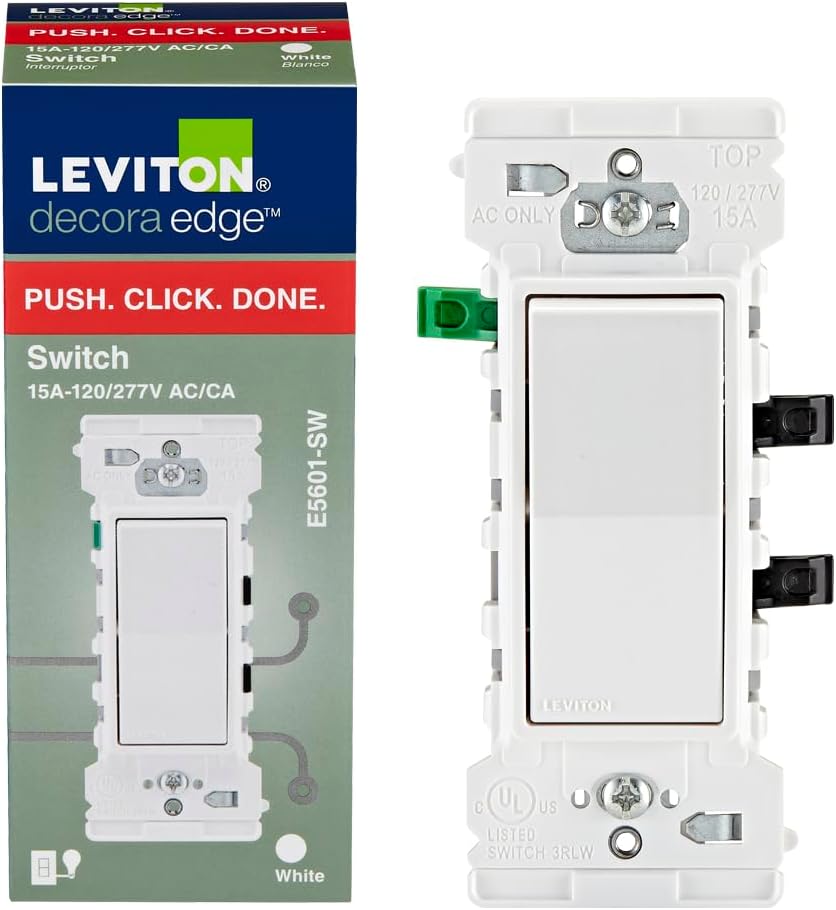 leviton light switch wiring