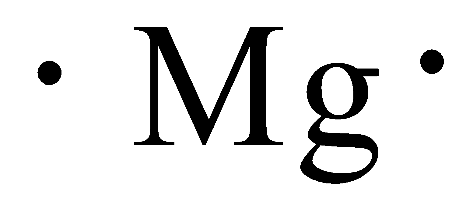 lewis dot diagram for mg