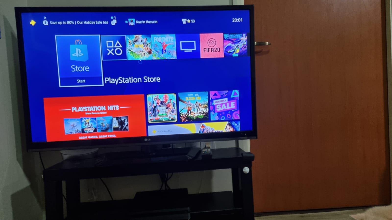 lg smart tv ps4