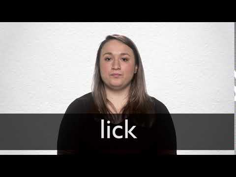 lick thesaurus