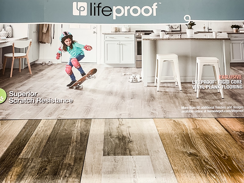 lifeproof vinyl floor