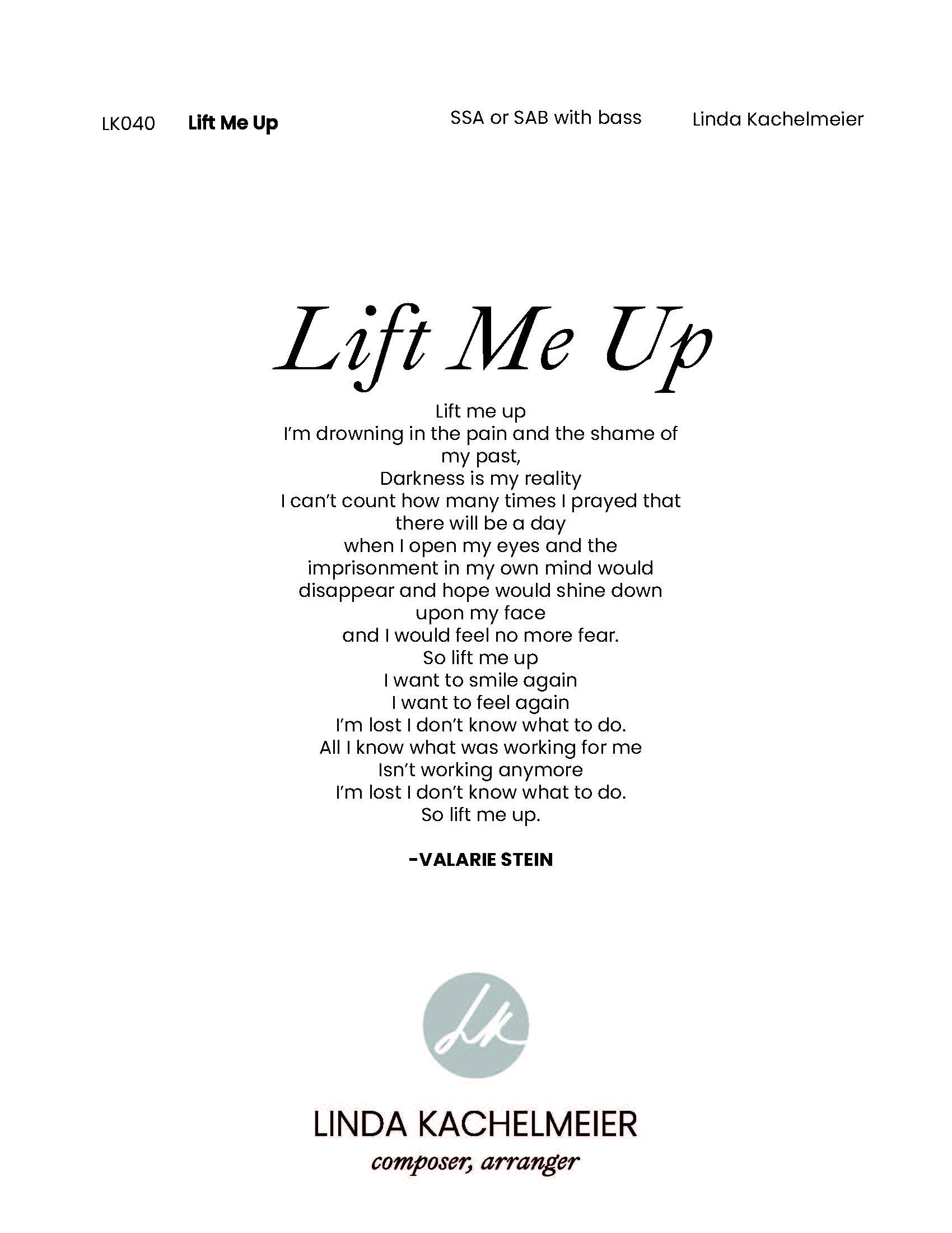 lift me up lyrics