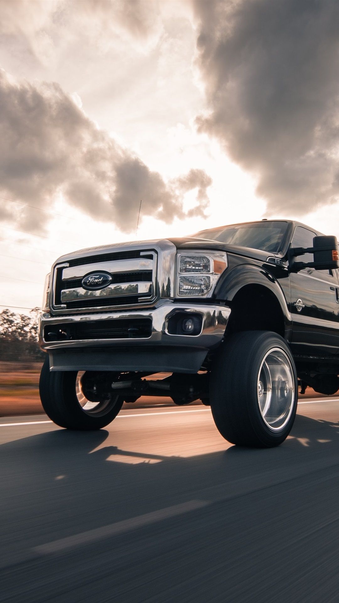 lifted truck wallpaper