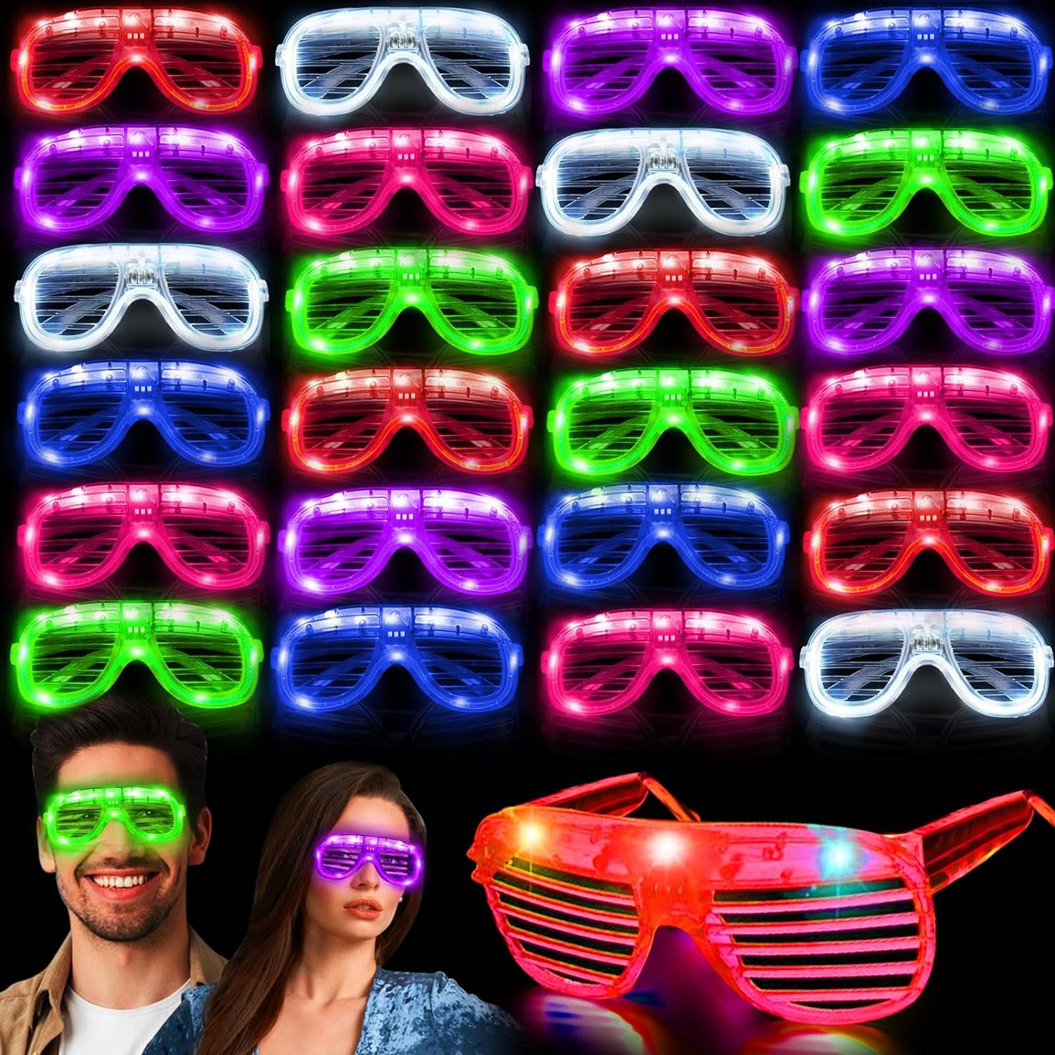 light up glasses for party