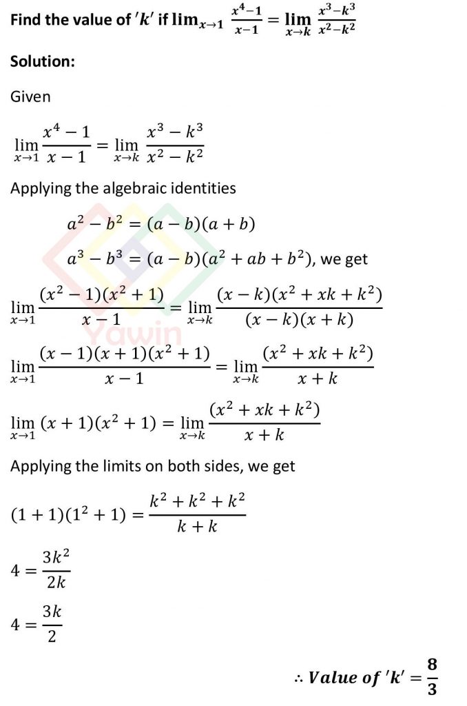 lim x 1 x 4 sqrt x sqrt x 1