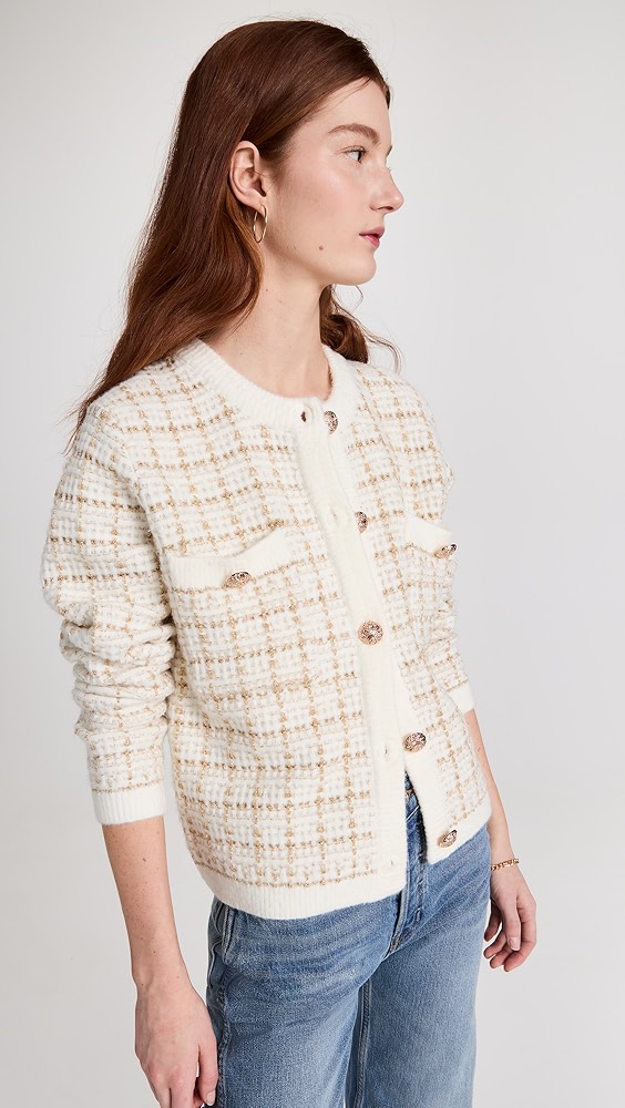 line and dot alexa cardigan