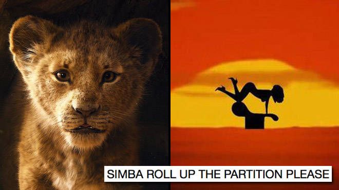 lion king live action meme