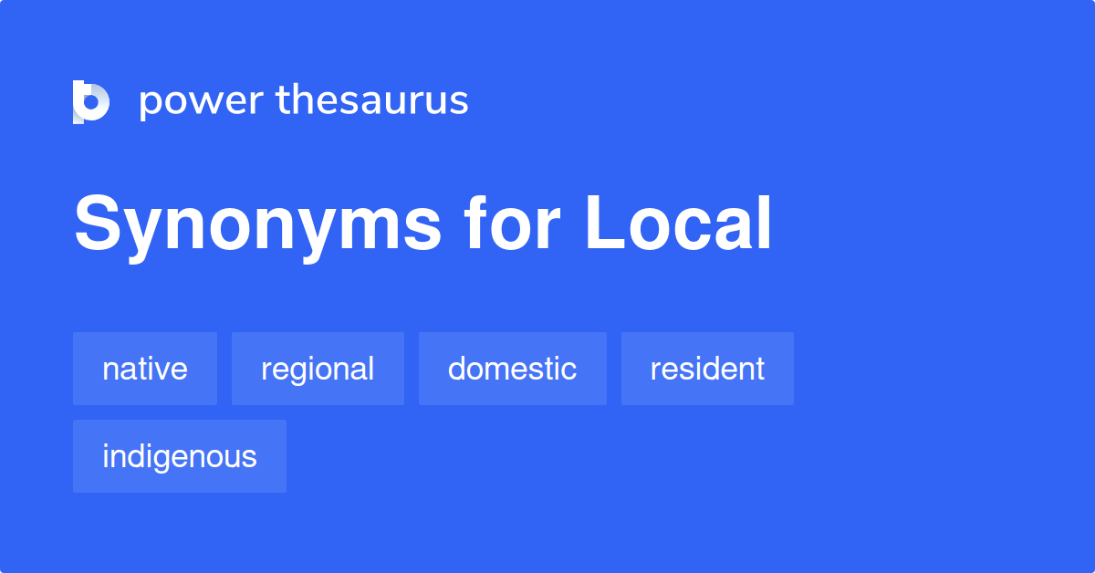 local synonym