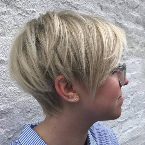 long pixie haircut