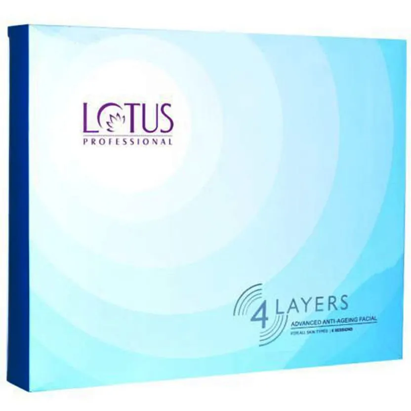 lotus 4 layer facial kit