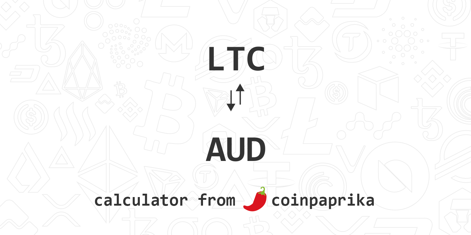 ltc to aud