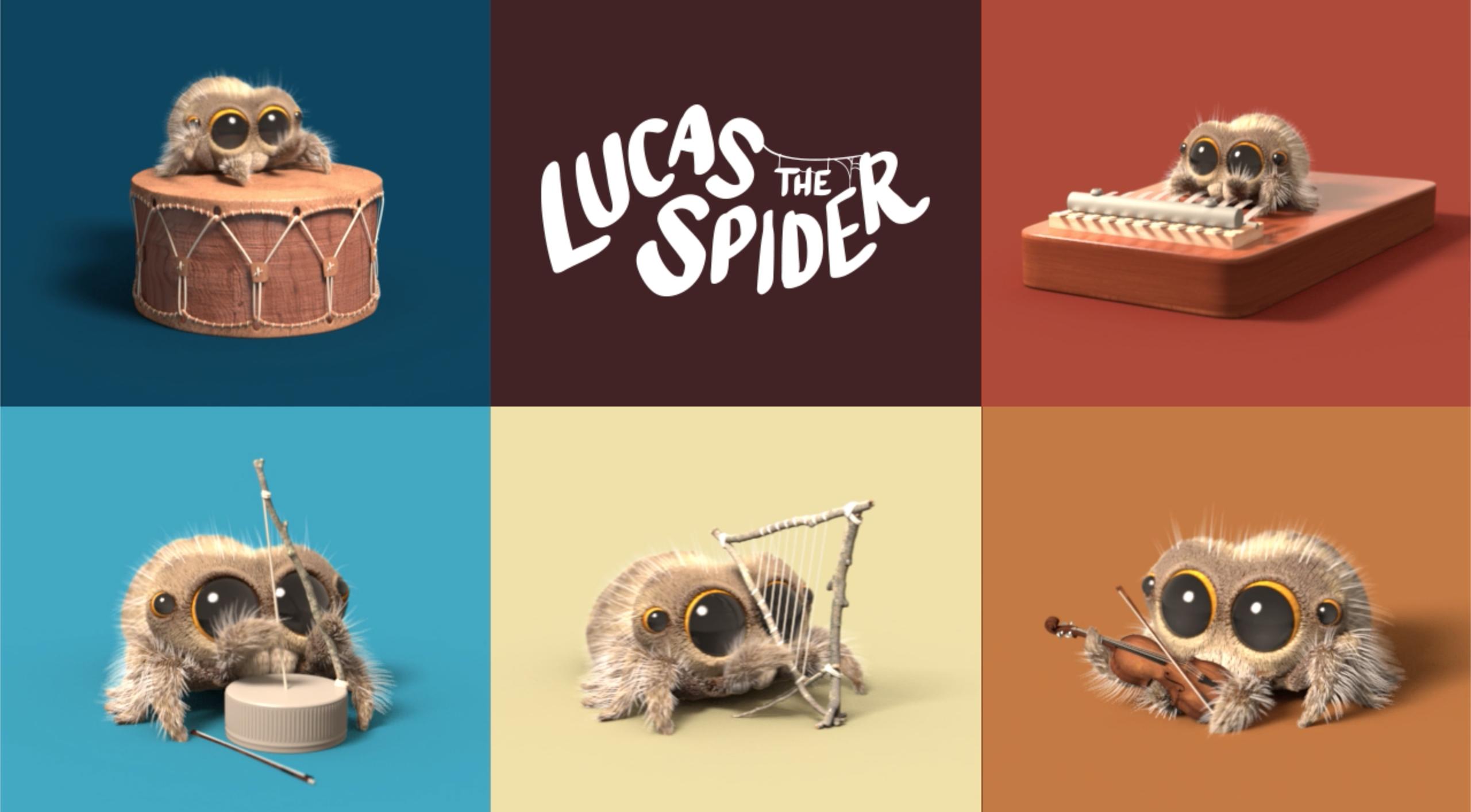 lucas the spider wallpaper