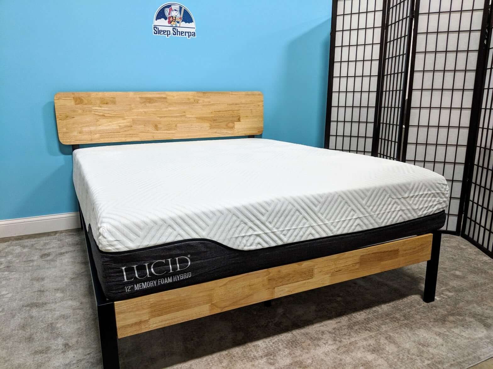 lucid 12 inch hybrid mattress