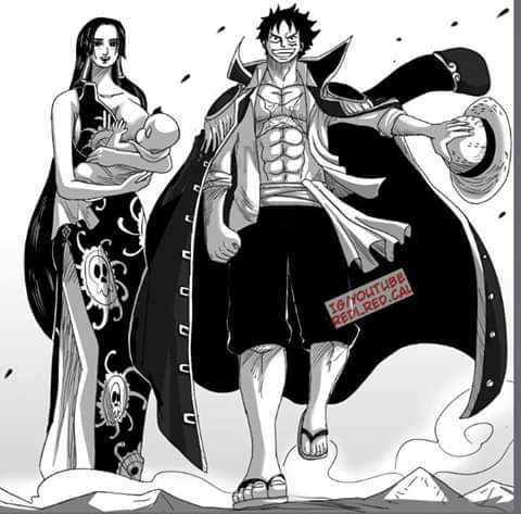 luffy and hancock