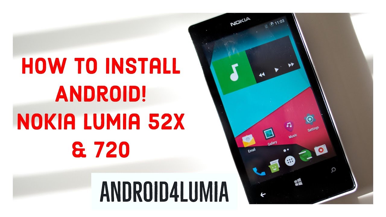 lumia 720 android install